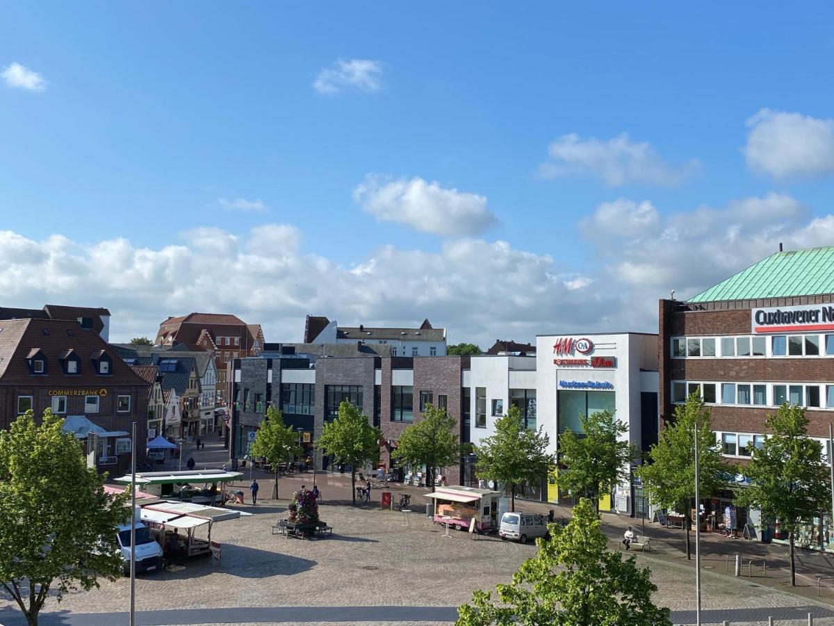 Ferienwohnung an der Fußgängerzone Cuxhaven 3 OG Exterior foto