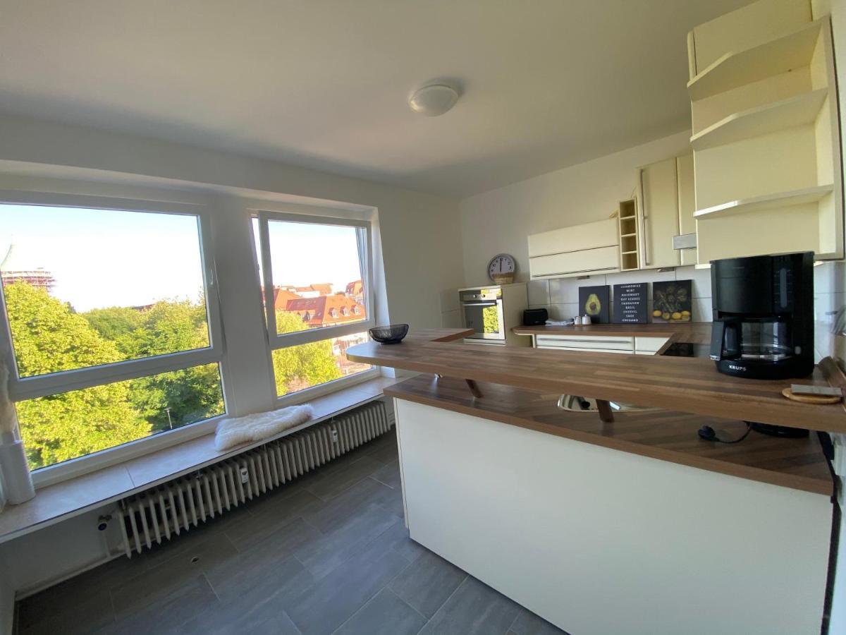 Ferienwohnung an der Fußgängerzone Cuxhaven 3 OG Exterior foto
